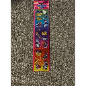 Vintage Lisa Frank Bubble Stickers Kittens Cats Rainbow Holographic P656 NEW